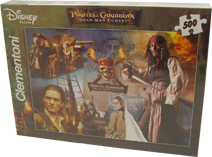 Clementoni Pirates of the Caribbean Dead Mans Chest - 500