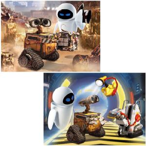 Clementoni Wall E 2 x 20 Piece Jigsaw Puzzles