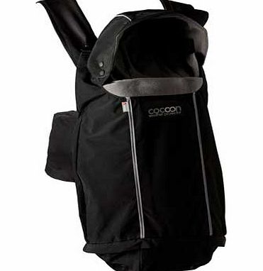 Close Cocoon Carrier Raincover - Black/Grey