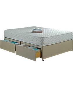 Nine Deluxe Pocket Double Divan Bed - 4