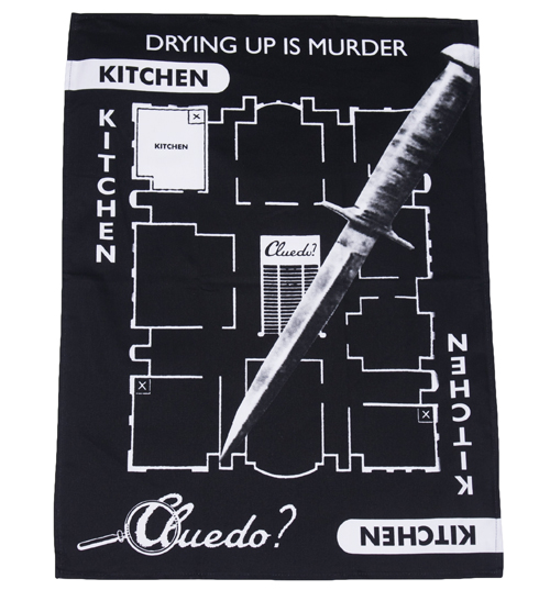 Cluedo Tea Towel