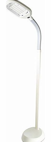 Floor Standing High Vision Reading Light Near Daylight Lamp - Grey