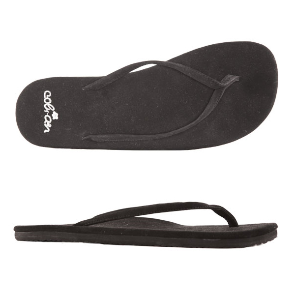 Ladies Cobian Flip Flops - Nias - Black NIA06