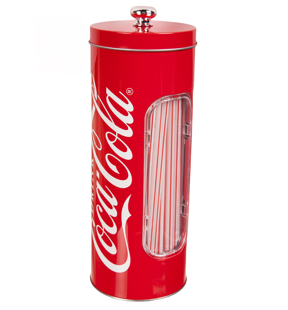 Coca-Cola Straw Dispenser