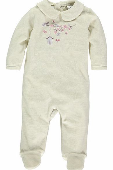 Coleen Cool Candy By Coleen Velour Baby Girls Romper