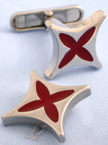 Coles Red Star Cufflinks