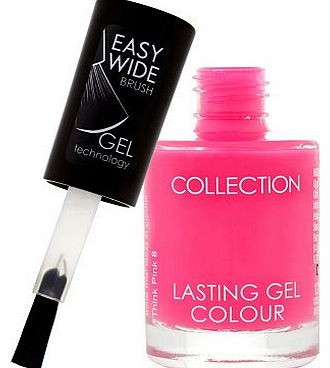 Collection Lasting gel Nail Polish Gold Finger