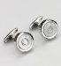 Collezione Mop Circle Cufflinks