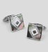 Collezione Paua Sqaure Cufflinks