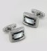 Rectangle Shell Cufflinks