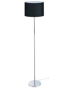 Colour Match Stick Jet Black Floor Lamp