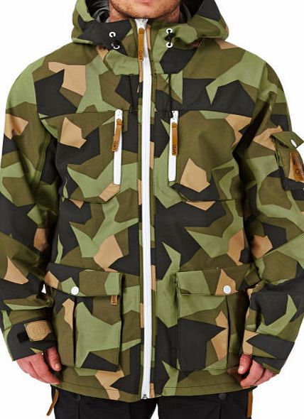 Colour Wear Mens Colour Wear Falk Snow Jacket - Asymmetric