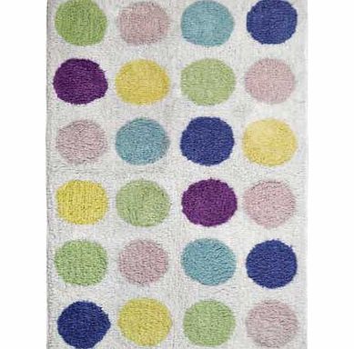 ColourMatch Bath Mat - Pastel Spots