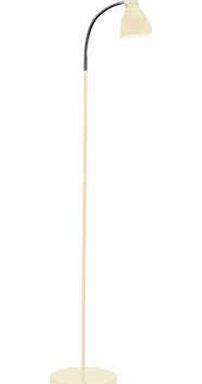 ColourMatch Dent Desk Style Floor Lamp - Cream