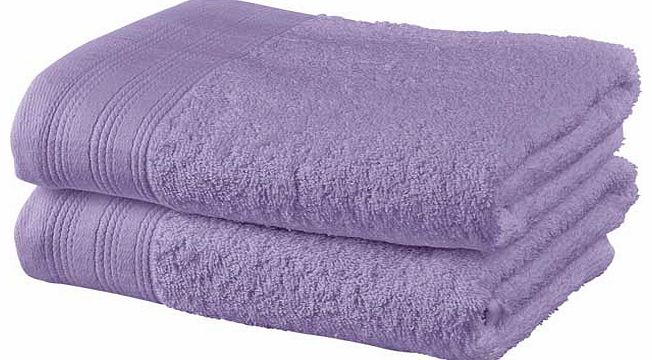 Pair of Hand Towels - Sugar Plum