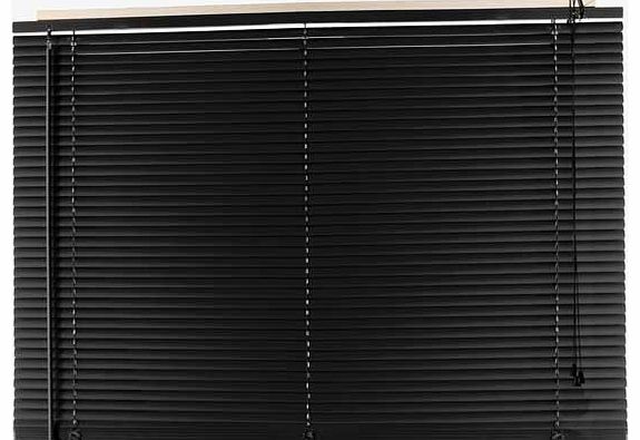 PVC Venetian Blind - 120x160cm - Jet