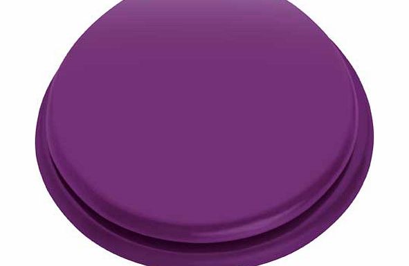 ColourMatch Toilet Seat - Purple Fizz