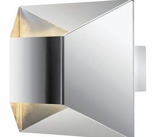 Alioth Chrome Effect Halogen Wall Light