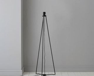 Colours Hioyl Tripod Black Floor Lamp Base