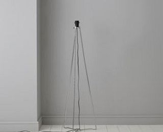 Colours Hioyl Tripod Chrome Effect Floor Lamp Base