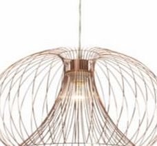 Colours Jonas Copper Wire Pendant Ceiling Light