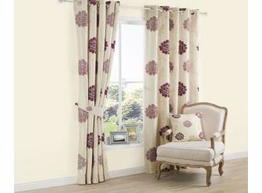 Lavandula Eyelet Curtains (W)2.28m