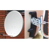 80cm Satellite Dish Including Brackets