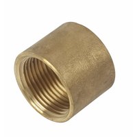 Brass Socket 1andquot; F x F Pack of 2