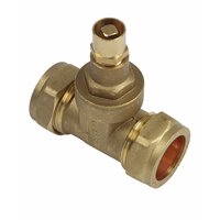 C x C Brass Gatevalve L/S 22mm