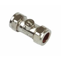 Isolating Valve 15mm 2Pk