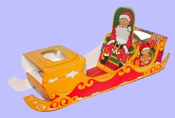 COMBI Combi box - Red Sleigh