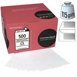 Self Seal Envelopes 115gsm White C4