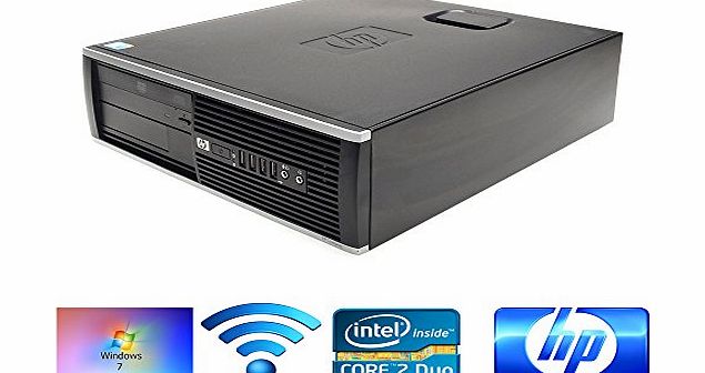 Compaq WIFI Enabled HP Elite 8000 Desktop PC Computer - Intel Core 2 Duo E8400 3Ghz processor - 4Gb Ram - Massive 1Tb hard drive - DVDROM - Windows 7 Pro