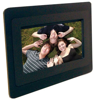 7 Digital Photo Frame - Black