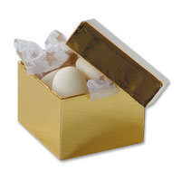 gold mirror favour boxes