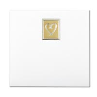 Gold Romance placecard (x10)