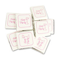 Hen party chocolates pk 20