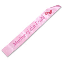 Confetti Mother of bride sash