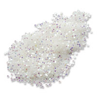 pearlised hexagon glitter confetti