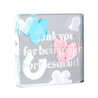 Thank you to our bridesmaid`minature token