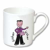 Usher character mug