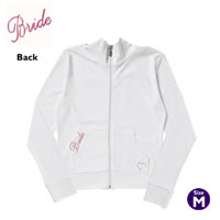 White bride zipper medium