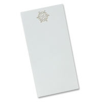 White snowflake DL insert pk of 10