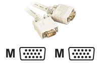 CONNEX SVGA COAX MONITOR CABLE