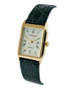 Constant Ladies Black Strap Watch