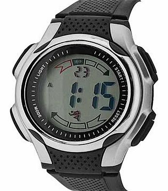 Constant Mens Black Digital Multi Function Watch