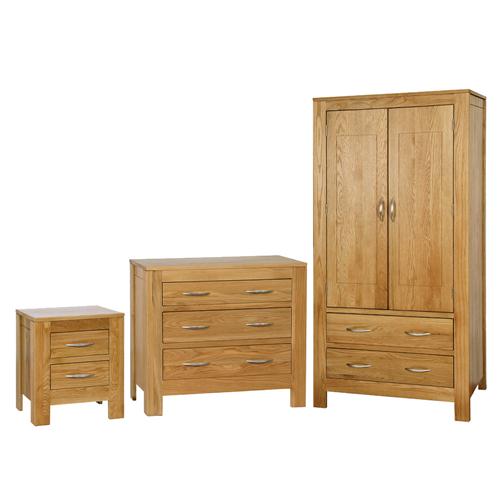 Bedroom Set with Gents Wardrobe