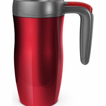 Randolph Autoseal Travel Mug - 470ml - Red