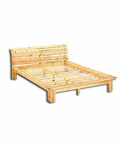 Solid Pine Double Bedstead