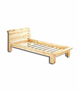 Solid Pine Single Bedstead